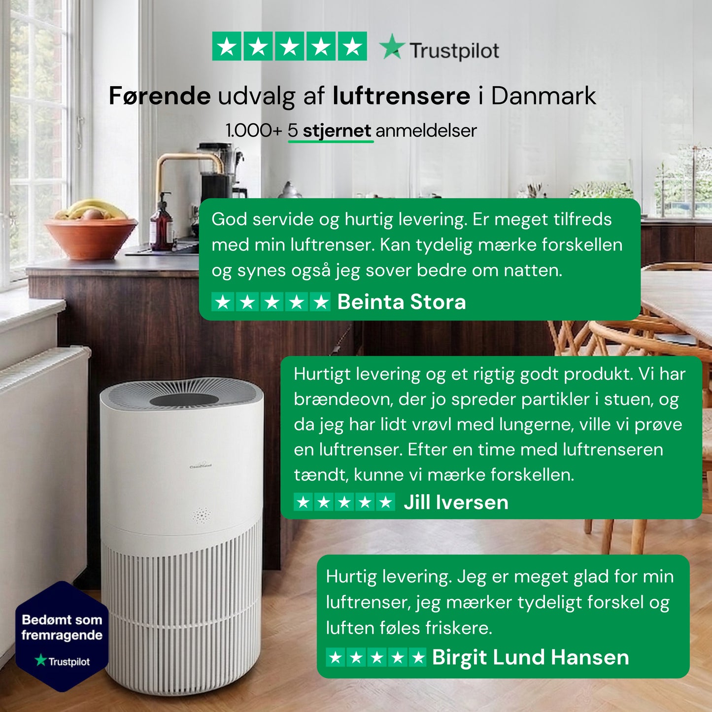 CleanFriend AirFlow70™ Luftrenser