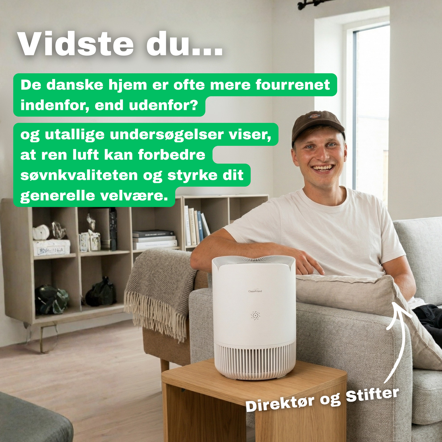 CleanFriend AirFlow30™ Luftrenser