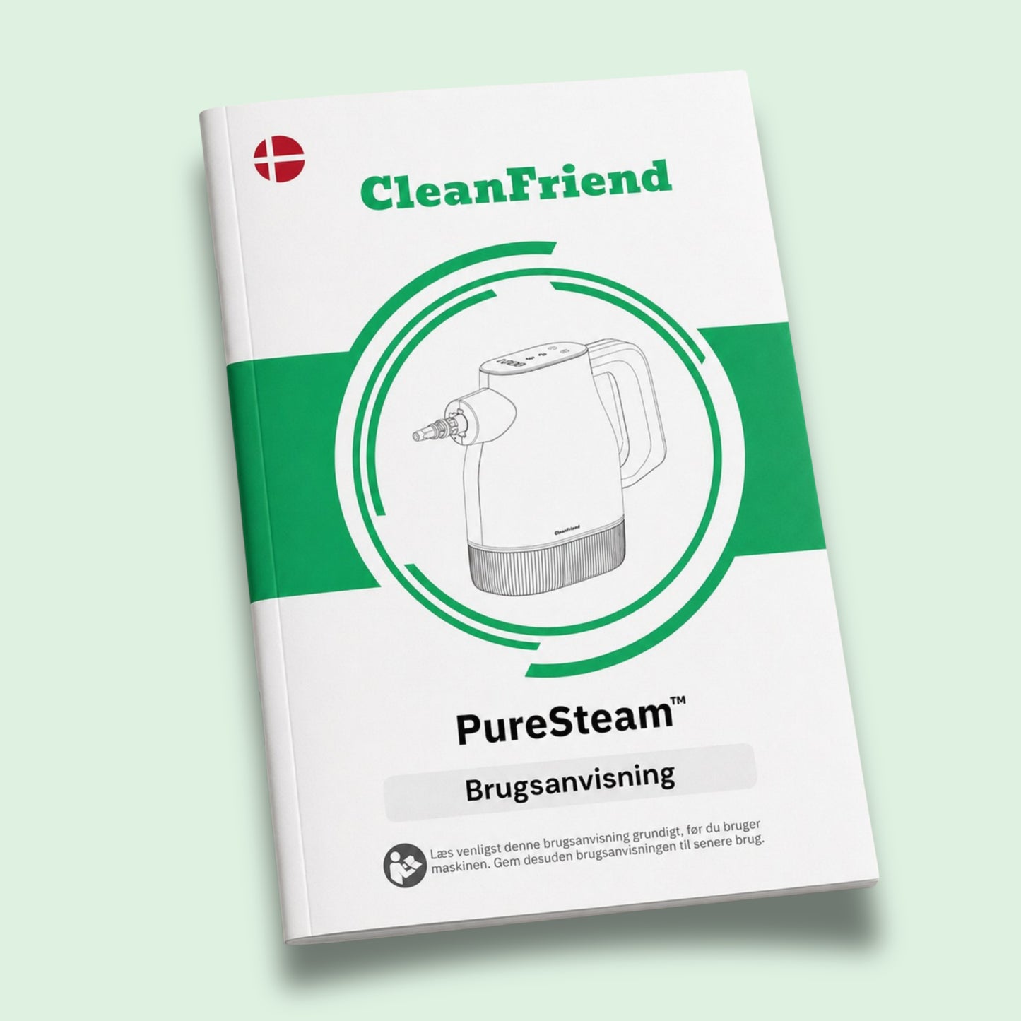 Brugsanvisning til CleanFriend PureSteam™