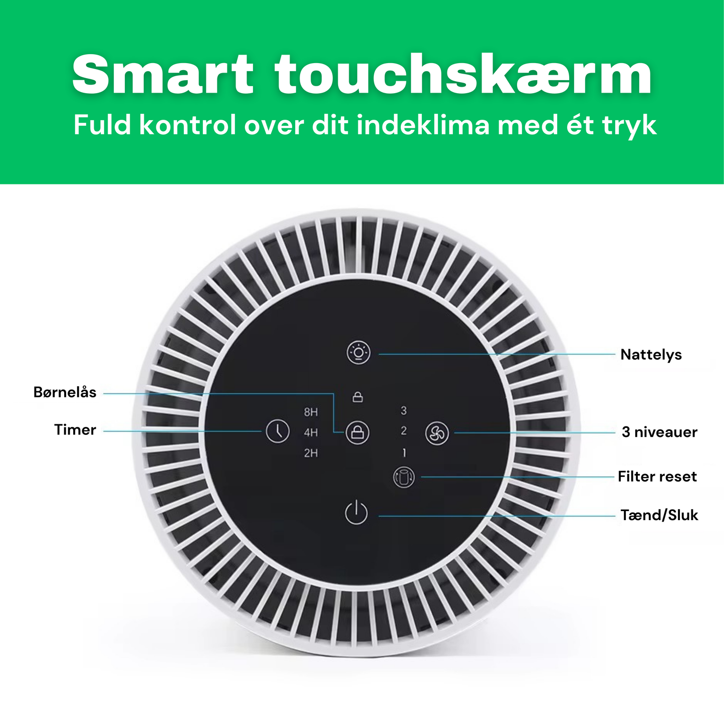 CleanFriend AirFlow15™ Luftrenser