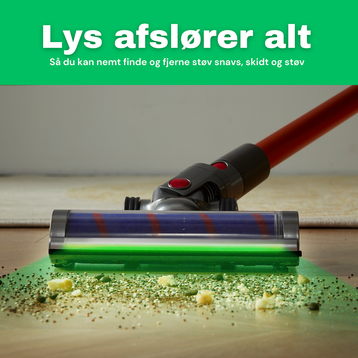CleanFriend Absolute™ – Ledningsfri Støvsuger