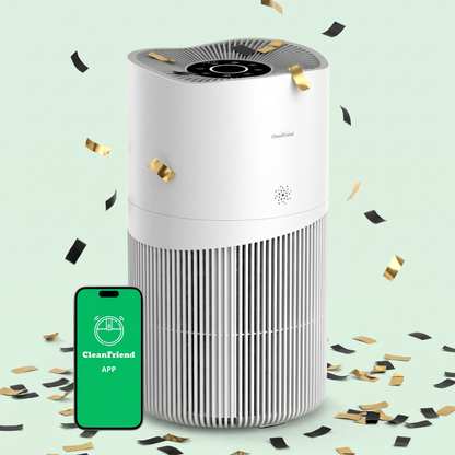 CleanFriend AirFlow70™ luftrenser med HEPA 13-filter – set forfra