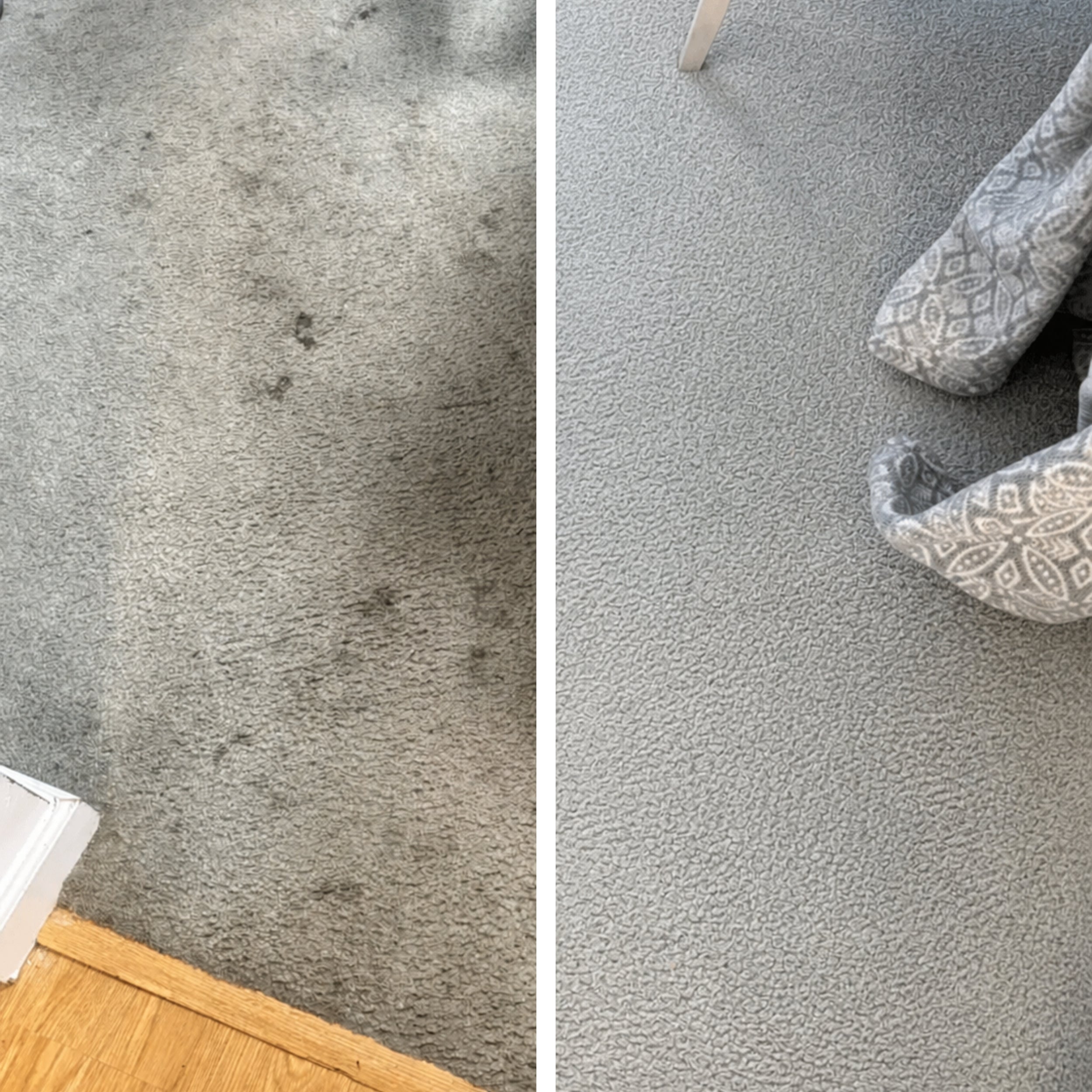 Dybe pletter og mørke smudsområder løsnes og forsvinder effektivt