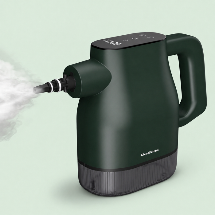 CleanFriend PureSteam™ damprenser – rengøring med damp uden kemi