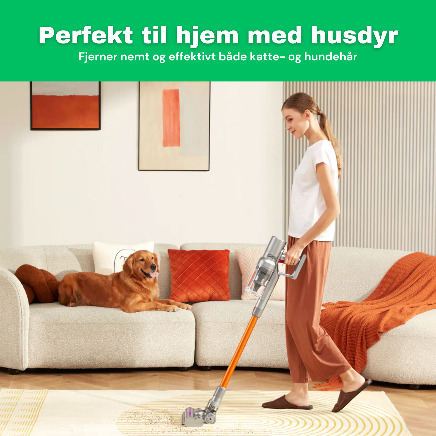 CleanFriend Absolute™ Ledningsfri Støvsuger