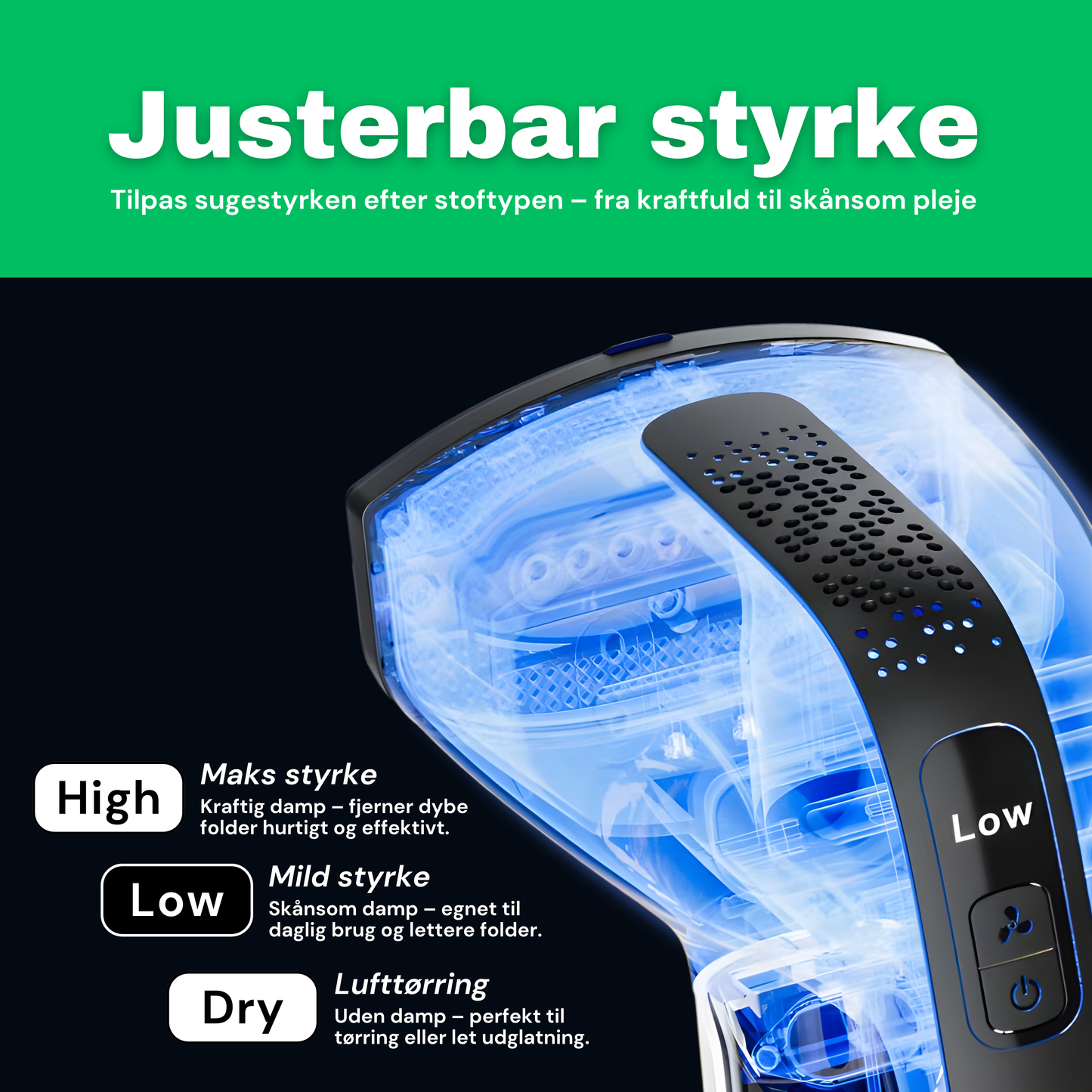 CleanFriend Steamy™ Tøjdamper