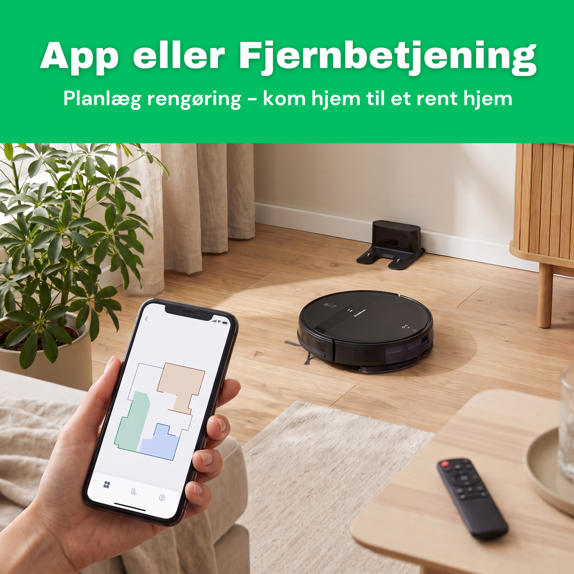 CleanFriend™ robotstøvsuger – detaljevisning
