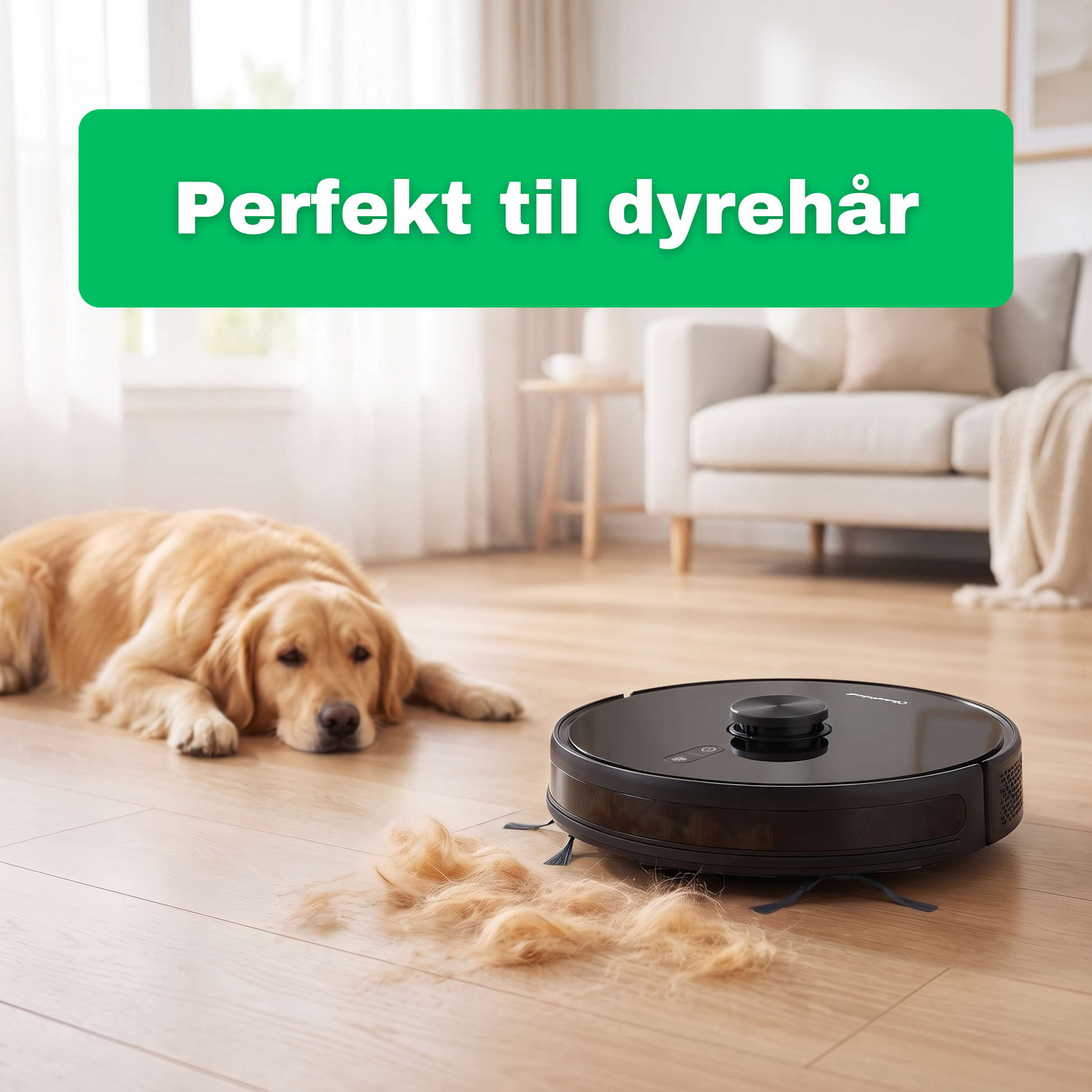 CleanFriend 360 Ultra™ robotstøvsuger – med tilbehør