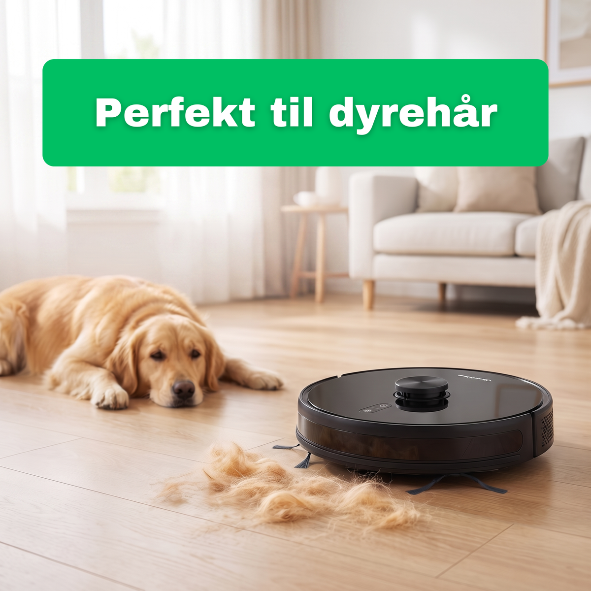 CleanFriend 360 Ultra™ robotstøvsuger – med tilbehør
