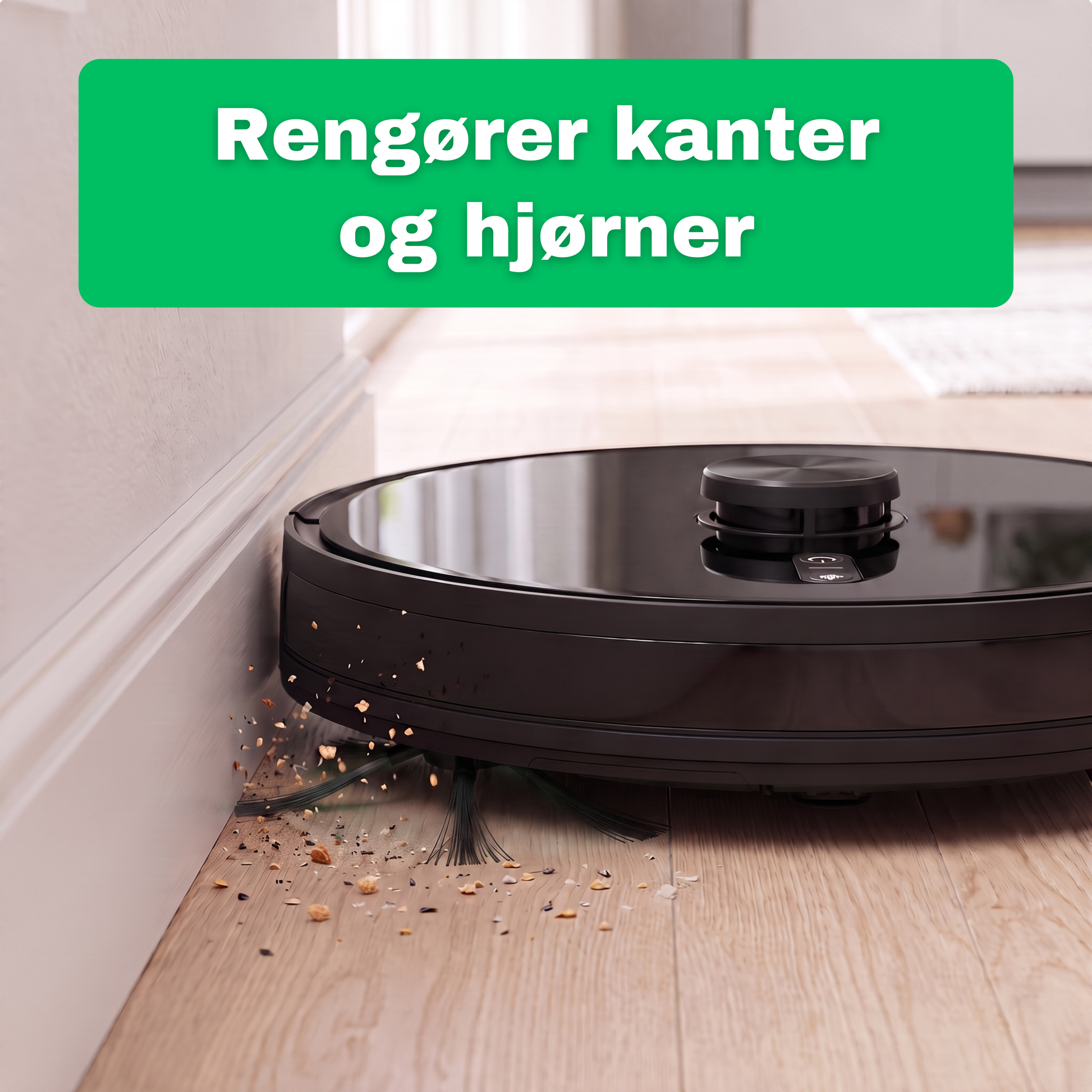 CleanFriend 360 Ultra™ robotstøvsuger – i hjemmet