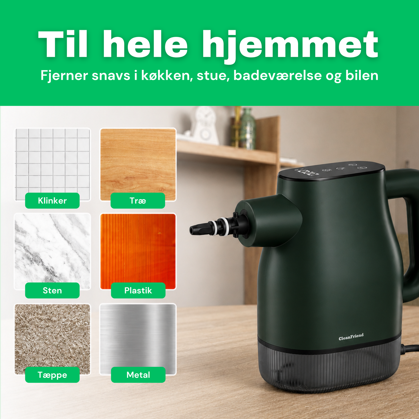 CleanFriend PureSteam™ Damprenser