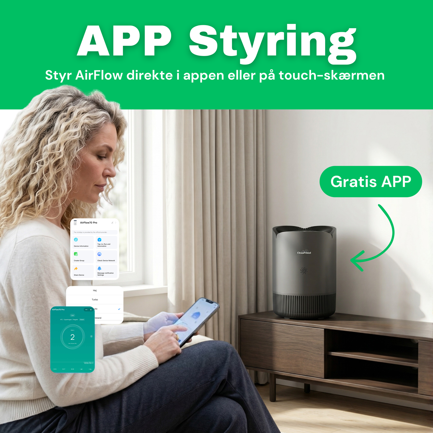 CleanFriend AirFlow30™ Pro