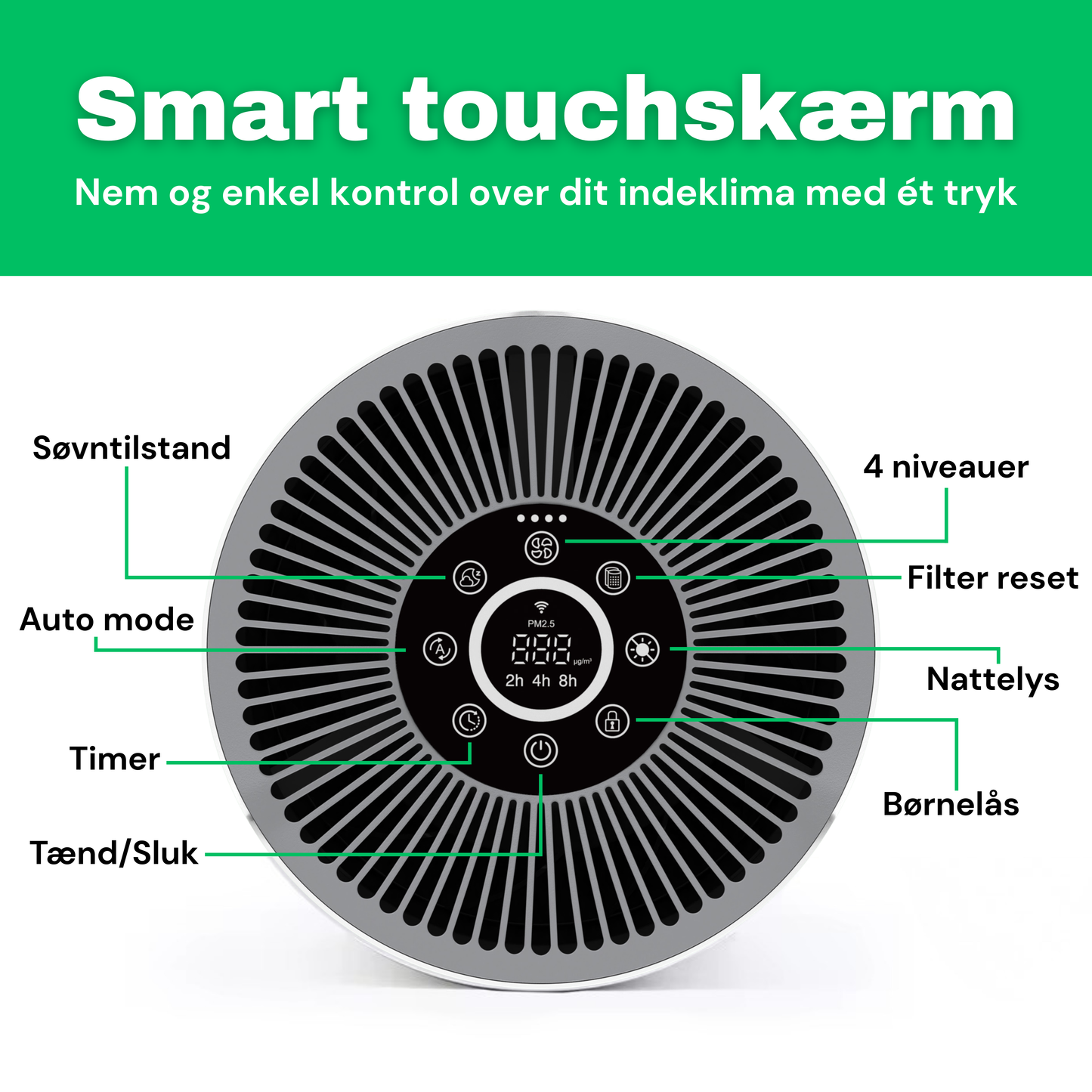 CleanFriend AirFlow70™ Luftrenser