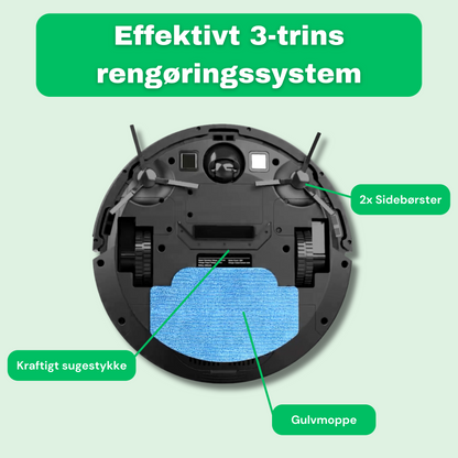 CleanFriend™ robotstøvsuger og gulvmoppe
