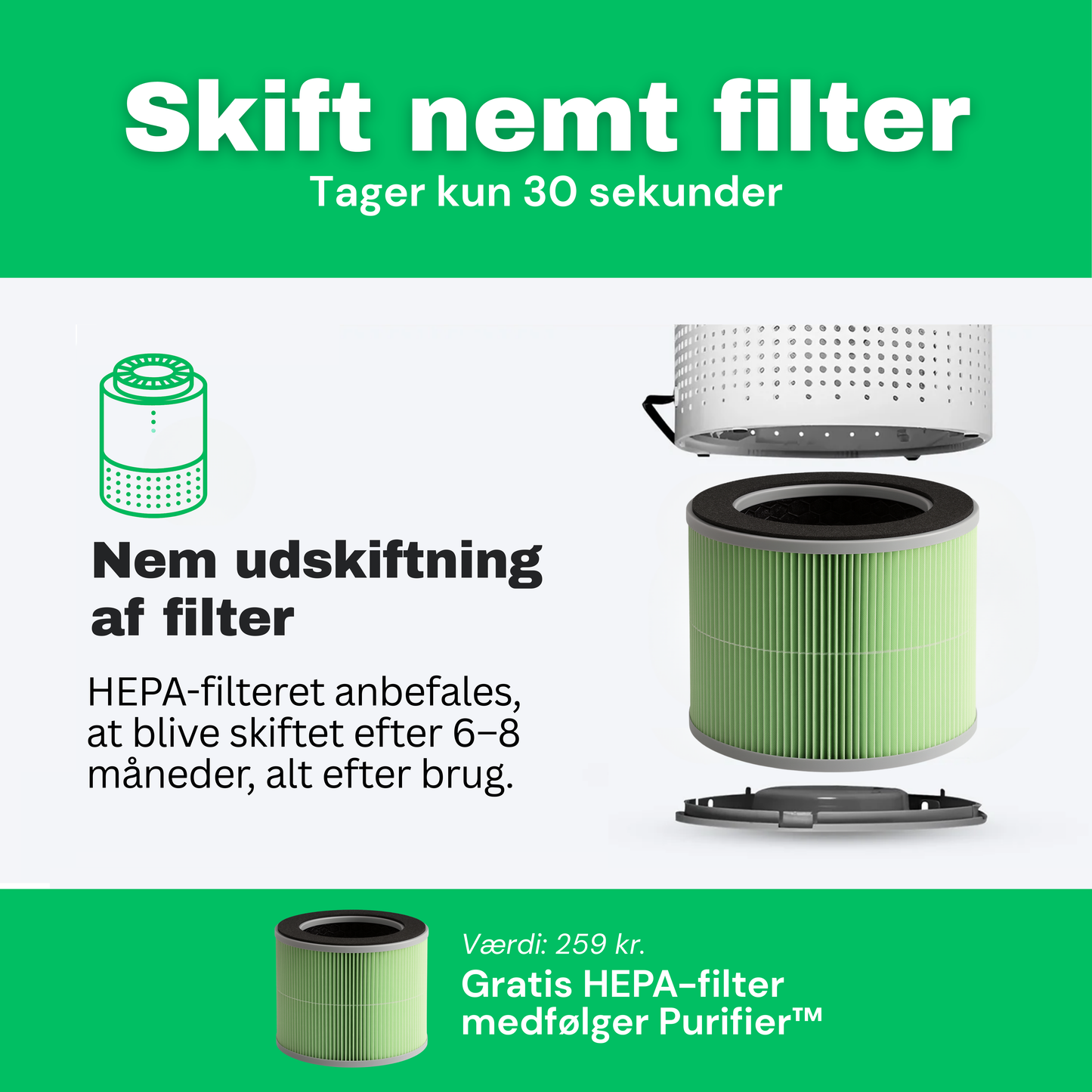 CleanFriend Purifier™ Luftrenser