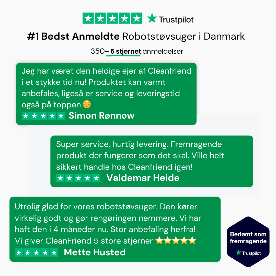 CleanFriend™ Robotstøvsuger