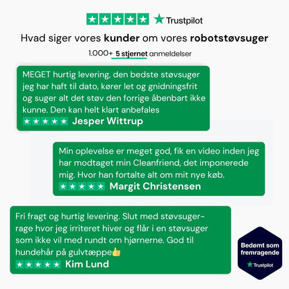 CleanFriend™ Robotstøvsuger