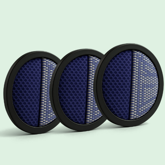 3x HEPA-filter til CleanFriend Absolute™ ledningsfri støvsuger – reservefiltre